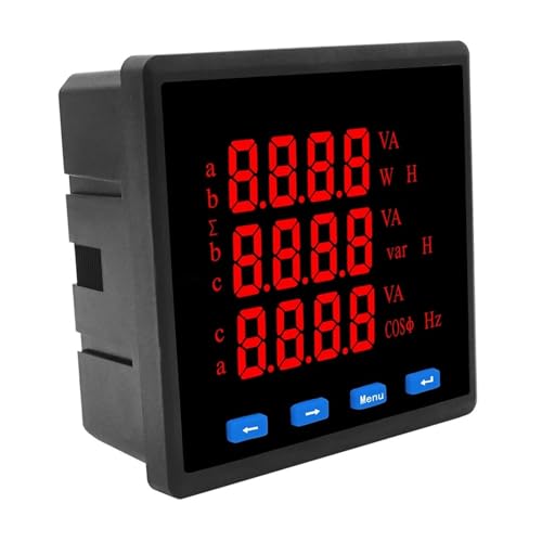 Compteur multifonctionnel LED pour surveiller les watts