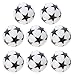 Garneck 8 Sztuk Piłkarzyki Foosballs Białych Zamieńnych Kulki Mini Kolorowe Oficjalne Gra Blat Kulowy Akcesoria