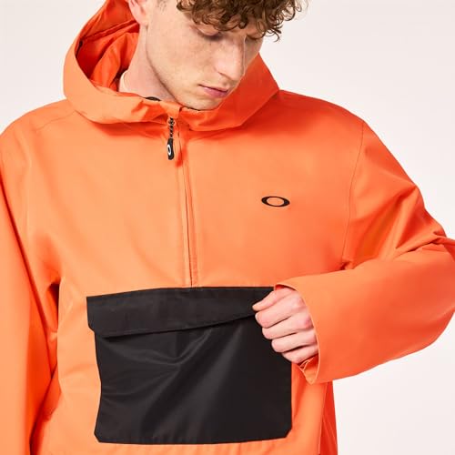 Image of Oakley Men's Divisional Recycled Shell Anorak Jacket