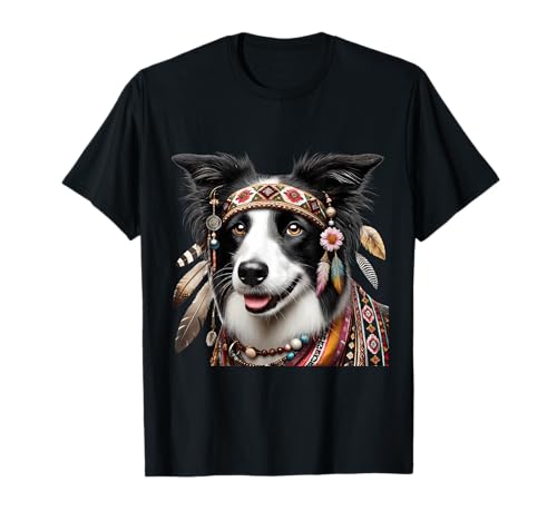Border Collie - Camisa para perro, mamá, papá, amante de los perros, mujeres y hombres Camiseta