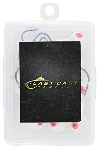 Image of 1 /4-1oz White Ball Jig Heads - 10 Pack - 5 Sizes to Choose from