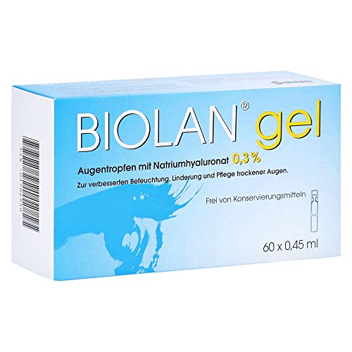 Biolan Gel Augentropfen, 60X0.45 ml Cover