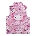 TOADDMOS Axolotl Girls Sleeveless Vests Size 3T Comfortable Cherry Blossom Sleeveless Jacket Full-Zip Fall Winter Warm Outerwear Stylish Girl Vest 3T Fall Outfits Fashion Clothing