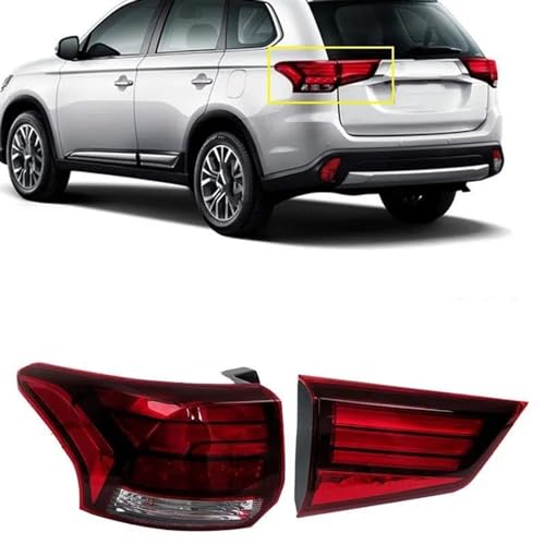 Feu arrière gauche cassé Mitsubishi Outlander solution feu stop clignotant - 2