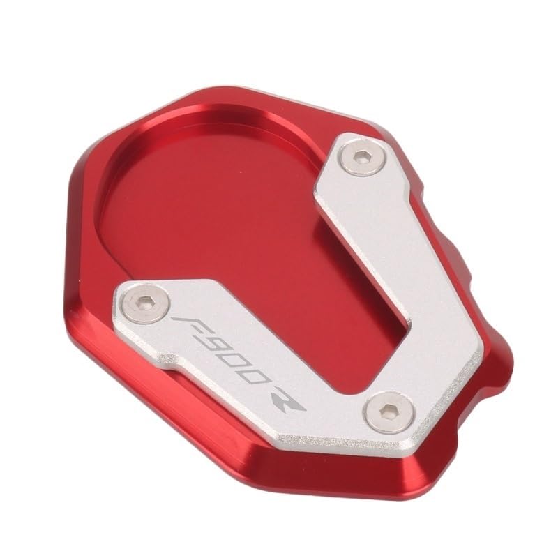 Plaque support élargie pour béquille latérale moto F900XR camping et roadtrip