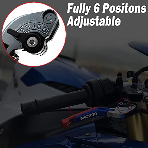 Para Honda NC700 NC 700 S/X NC700X NC700S Integra 2012 2013 2014 Acessórios de motocicleta CNC Ajust