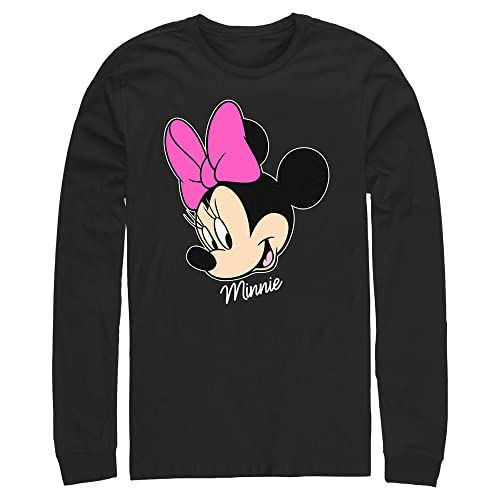 Tee shirt Homme Mickey et Minnie Disney à manches longues pour adulte