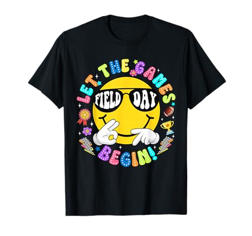 Fun Day 67 Field Day Let The Games Begin Six Seven Boys Kids T-Shirt