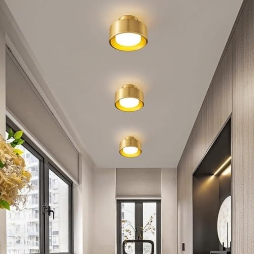 Plafonnier moderne rond pour une ambiance chaleureuse en chambre et salon
