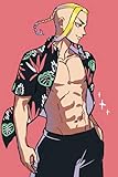  Notebook: Draken Tokyo Revengers \"Ken Ryuguji\" Notebook for Anime Lovers  (6x9 - 110 Blank Lined Pages) Can Serve as a Planner, Journal, Notes or as Diary.