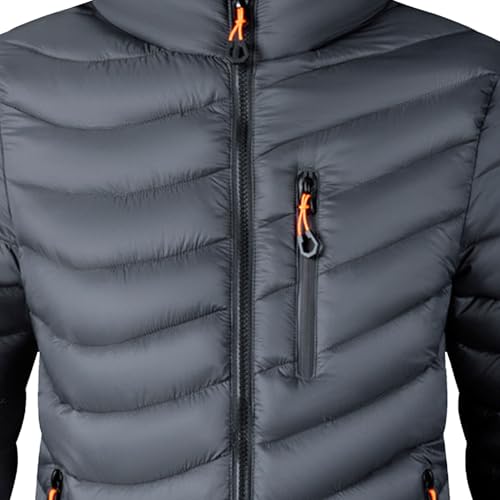 Doudoune légère homme imperméable à capuche compressible