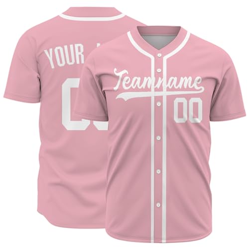 Custom Baseball Jersey Personalized Stitch Name Number Baseball Jersey Y2K Hip Hop Softball Jersey for Men Women Kids(Color02)