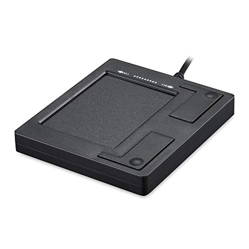Perixx PERIPAD-501 przewodowy i przenośny panel dotykowy (touchpad), złącze USB, dla laptopów i komputerów stacjonarnych, w kolorze czarnym, mały rozmiar