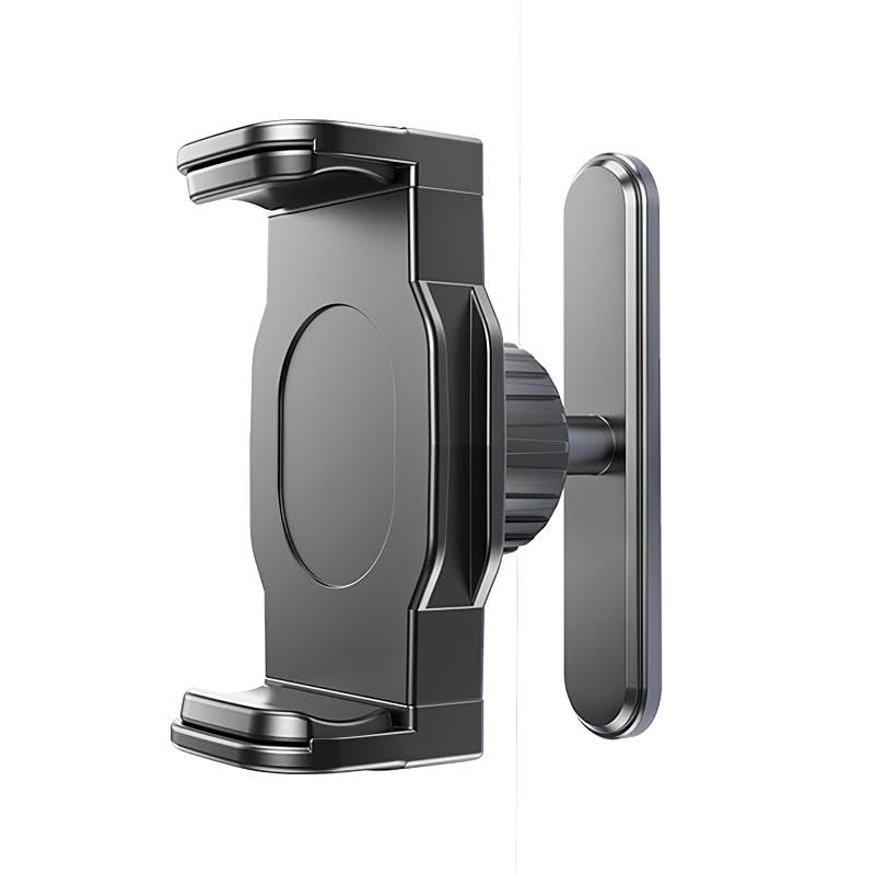 Image of REWOP Multipurpose Magnetic Mobile Phone Holder for Gym, Office, Kitchen for Influencers Accessories Compatible with All Smartphones (Clamp)