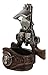 Ebros Gift Wild West Western Cowboy Double Revolver Gun Pistols Silver Texas Longhorn Concho Wall Mounted Soda Beer Glass Bottle Cap Stainless Steel Metal Opener Sculpture Man Cave Accent