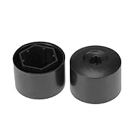 Vista 2 de Juego de 20 tapas de tuerca de rueda para tuercas de rueda, juego de tapas de bloqueo para herramienta de desmontaje gratuito de repuesto 1K0 601 173