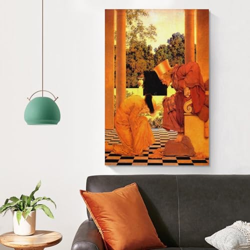 Impression sur toile d'Ursula de Maxfield 60x90 cm décor mural