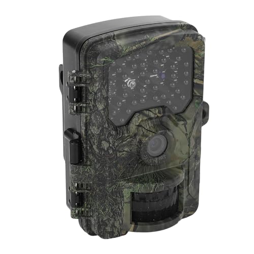 4K Trail Game Camera, 2.0 Inch Color Screen IP66 Waterproof Night Hunting Camera, 0.3s Time 120 Degree PIR Detection, for Hunting Wildlife Observation Home Security