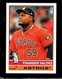 2025 Topps Heritage #335 Framber Valdez NMMT Astros