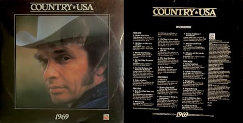Album Art for Various - Country USA 1969 [1989 double LP compliation] - MERLE - WILLIE - DOLLY - CASH by Merle Haggard