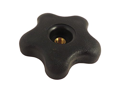Taytools 770795 Lot 10 Each 1/4 20 Female Thread Star Knobs 2 Inch Diameter With Through Insert #TOP1