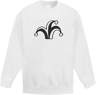 Azeeda 'Jester's Hat' Kid's Sweatshirt/Jumper (12-13 Years) (KW00031847)
