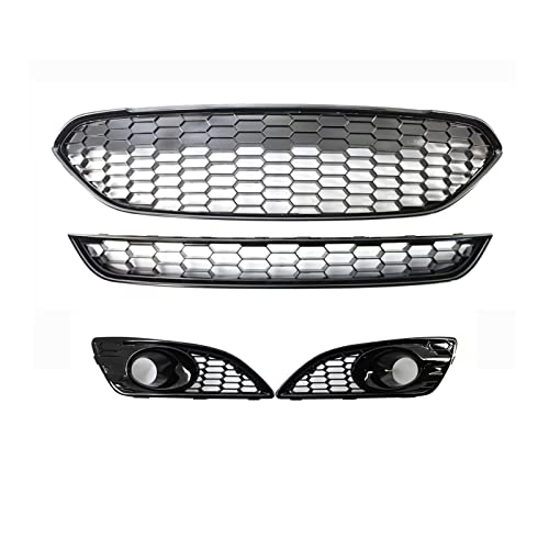 Grilles en nid d'abeille Fiesta Zetec S 13-16 pour rénover le pare-chocs avant en voyage