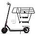 AUTUUCKEE - Scaffale posteriore per scooter elettrico, per scooter elettrico, per Xiaomi M365 1s Pro, colore: Nero