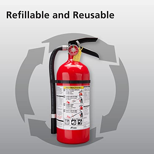 Foto de Kidde 21005779 Pro 210 Extintor de incendios, ABC, 160CI, 4 libras, paquete de 6, Pro 210 (imagen 7)