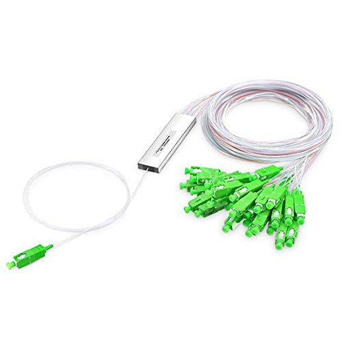 Répartiteur de fibre PLC 1x32 en tube acier mini module 900um avec connecteur SC/APC stable