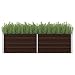 SKM Garden Raised Bed Brown 63