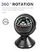 PAIYUE Car Compass,Car Accessories Adjustible Compass for Cars,Universal Automotive Mount Compasses Ball with Bottom Stick,Auto Guide Ball to Find Direction,Suitable for Most Boats,SUVs,Trucks,RVs