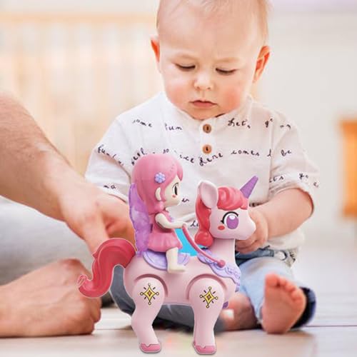 Générique Musical Baby Toy - Crawling Walking Activity Miniature for Sensory Development, Interactive Educational Play with Lights and Music, Learning Toys for Infant Floor Play Indoor Entertainment – Image 6