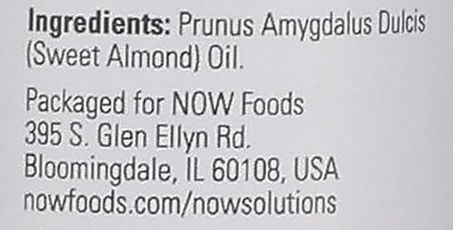 Now Foods, olej migdałowy, 4 uncje