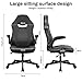 BASETBL Silla Oficina Ergonómica, Silla Gaming Cuero PU con Altura Ajustable, Silla...