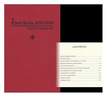 Hardcover The Third Reich, 1933-1939: A Historical Bibliography Book
