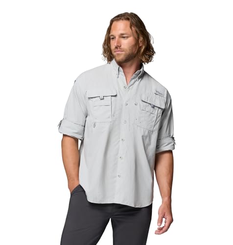 Image of Columbia Men's PFG Bahama II Long Sleeve Fishing Shirt