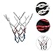 BESPORTBLE 1pc Outdoor Basketball Net Heavy Duty Chain Design All-Weather Mesh for Use for Schools and Training Facilities Easy Installation and Replacement