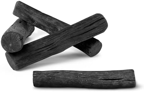 BLACK + BLUM Charcoal Water Filter Sticks | Charcoal Filter Hydration Old Japanese Tradition, Lasting 6 Months Each, Wood Black (4 Piece)