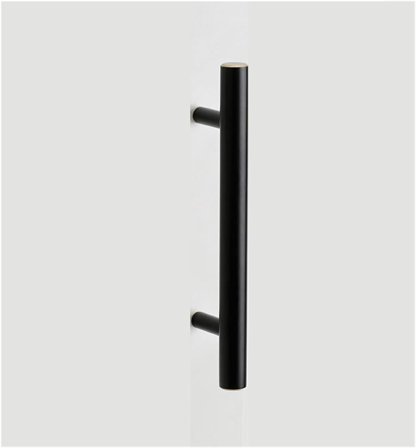 SIBBLE Chinese Brass Cabinet Long Handle Modern Simple Copper Drawer Wardrobe Door Handle Hardware Accessories (Size : Black Brass 8031 160 Hole spacing)