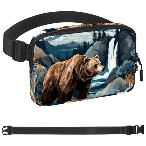 Riñonera cruzada de oso para evitar bolsillos llenos y caídas del móvil en tus viajes