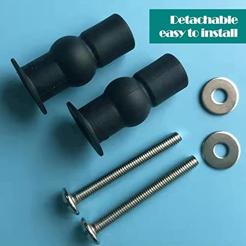 4 Pack Toilet Seat Hinges Screw, Blind Hole fixings, Toilet Seat Fittings, Toilet Seat Screws, Toilet Lid Fixings Fixtures - Image 4