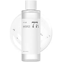 Anua Heartleaf 77 Soothing Toner, Moisturizing &amp; Calming Facial Toner for Glass Skin, Hyaluronic Acid, Lightweight Hydration for Sensitive Skin, Redness Relief, Korean Skincare, 8.45 fl.oz