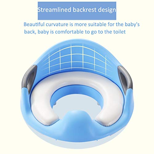Potty Seat voor peuters Multifunctionele kindertoilet Draagbare comfort Poty Training Seat Blue,White,Pink Pittige… - Afbeelding 5
