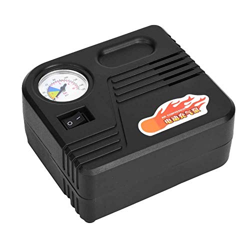 Yunir Tire Inflator, 48-72V Electric Vehicle Tire Pump, Quick Inflation, Includes Air Nozzle Accessories, Black - Thumbnail 4