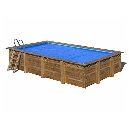 Gre - Cubierta Para Piscina Rectangular Mint 1018X427 Cm