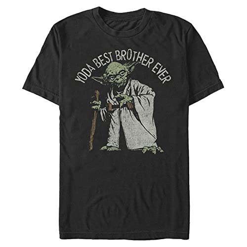 T-shirt Star Wars en coton col rond manches courtes noir taille 5XL