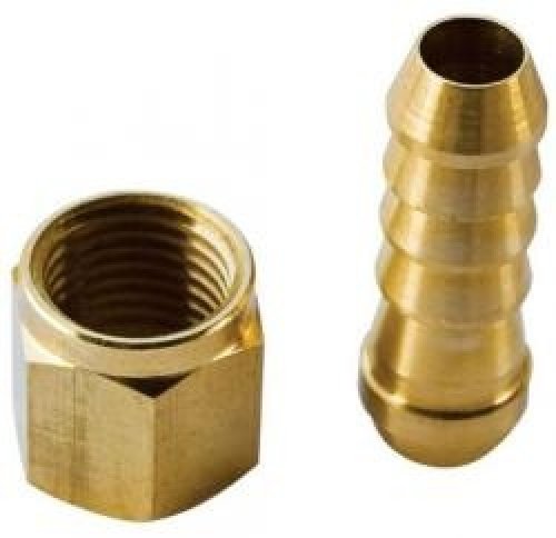 10 Stück 3/8″ Schlauch-Stutzen X 1/4″ NPT – Messing Drehverschraubung Für Gas, Wasser, Luft