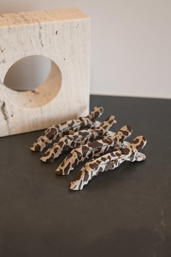 Framar Cow Print Alligator Clips For Women'S Hair Styling thumb #3