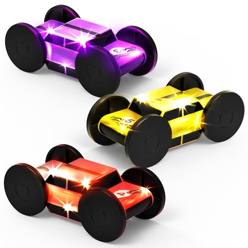 Tub Works Splash Wheels Race Car Light Up Bath Toys 3 Pack | Water-Activated Light Up Toys Flash & Change Color | Expansion Bath Cars for Bathtime Raceway Car Ramp | Fun Toddler & Kids Bath Toys
